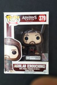 Funko Assassin's Creed Aguilar (Crouching) Pop Movies Figure Loot Crate December 2016 Exclusive