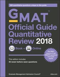 GMAT Official Guide 2018 Quantitative Review: Book + Online