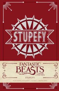 Fantastic Beasts and Where to Find Them: Stupefy Hardcover Ruled Journal