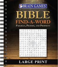 Brain Games - Bible Find a Word - Large Print